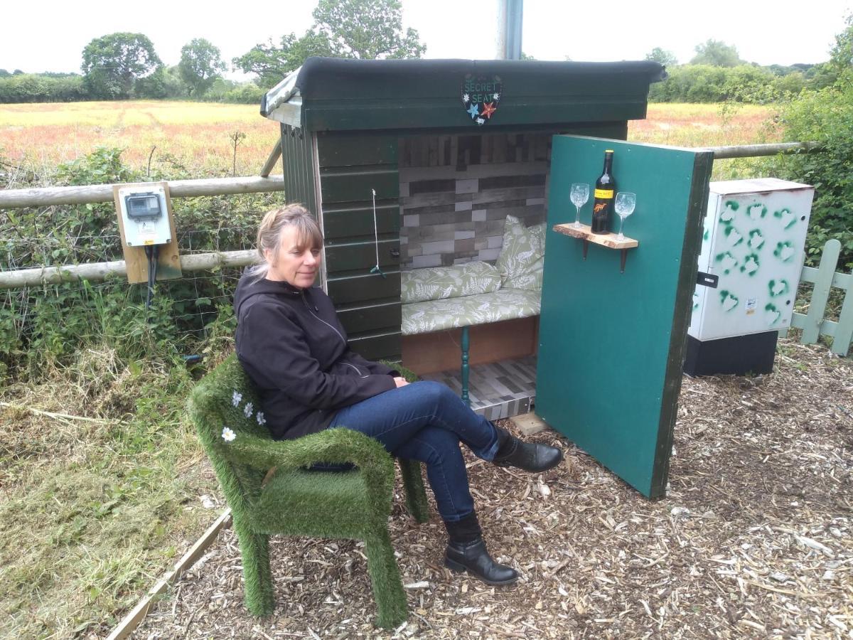 Glamping Malvern Shepherd Hut Exteriér fotografie