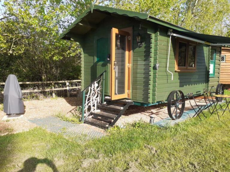 Glamping Malvern Shepherd Hut Exteriér fotografie
